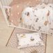 Фото №8 з 10 товару Комплект білизни в дитяче ліжечко Viluta Сатин Твіл №619 простирадло на резинці