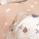 Фото №4 из 10 товара Комплект белья в детскую кроватку Viluta Сатин Твил №619 простынь на резинке