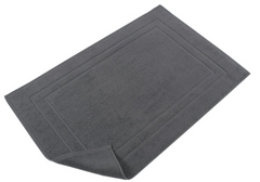 Фото Коврик-полотенце для ног Lotus Отель 100% Хлопок 800 г/м² Темно-серый