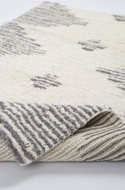 Фото Набір прямокутних килимків у ванну Irya 100% Бавовна Mistic Gri Сірий