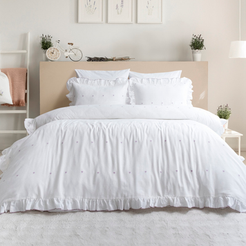 Фото Комплект постельного белья  Saheser Jacquard Leona Lila