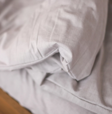 Фото Комплект постельного белья Viluta Вареный Хлопок Tiare Wash 37 Светло Серый