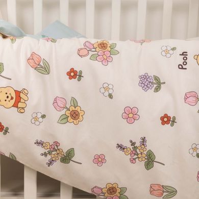 Фото Комплект белья в детскую кроватку Viluta Сатин Твил №620 простынь на резинке