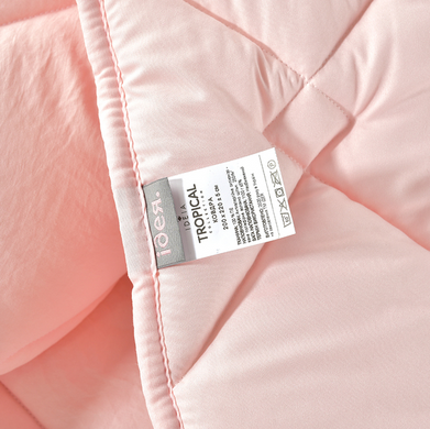 Фото Демисезонное одеяло + подушка Ideia Tropical Пудра