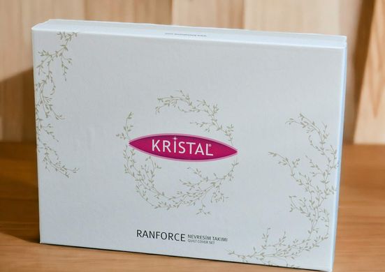 Фото Комплект постільної білизни Kristal Ранфорс Sakura Somon
