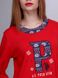 Фото №3 из 4 товара Домашний хлопковий комплект-пижама U.S. Polo Assn 15521 Реглан + Лосины Красный