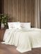 Фото №1 з 5 товару Набір постільної білизни з пледом First Choice Ranforce Sole Pique Cream 40587