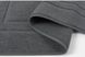Фото №3 з 3 товару Килимок-рушник для ніг Lotus Отель 100% Бавовна 800 г/м² Темно-сірий