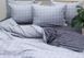 Фото №2 из 6 товара Постельное белье TAG Сатин Люкс 100% Хлопок Check and Stripes Gray