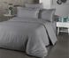 Фото №1 из 4 товара Комплект постельного белья Cotton Shine Stripe Satin Gri Antrasit