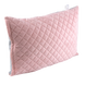 Фото №1 из 7 товара Велюровый чехол на подушку Руно Velour Pink and Grey Ромб