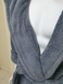 Фото №4 з 7 товару Чоловічий теплий халат з каптуром велсофт Welsoft Zeron Grey
