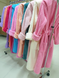 Фото №3 из 5 товара Женский длинный махровый халат c капюшоном Welsoft Zeron Кораллово-розовый