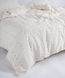 Фото №3 из 4 товара Комплект постельного белья Limasso Stonewashed Encorte Snow White Вареный Хлопок