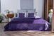 Фото №1 из 10 товара Двустороннее велюровое покрывало стеганое Руно Велюр Фиолетовое Velour Violet​​​​​​​