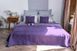 Фото №4 из 10 товара Двустороннее велюровое покрывало стеганое Руно Велюр Фиолетовое Velour Violet​​​​​​​
