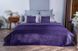 Фото №3 из 10 товара Двустороннее велюровое покрывало стеганое Руно Велюр Фиолетовое Velour Violet​​​​​​​