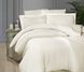 Фото №1 из 5 товара Сатиновое постельное белье First Choice Cotton Satin Stripe Broad Line Cream