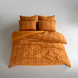Фото №1 з 3 товару Комплект постільної білизни Limasso Stonewashed Coastal Trio Mustard Tan 41070