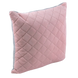 Фото №1 з 5 товару Декоративна подушка Руно Velour Pink and Grey Ромб