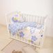 Фото №2 из 10 товара Комплект белья в детскую кроватку Viluta Сатин Твил №621 простынь на резинке