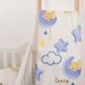 Фото №9 з 10 товару Комплект білизни в дитяче ліжечко Viluta Сатин Твіл №621 простирадло на резинці
