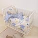 Фото №3 з 10 товару Комплект білизни в дитяче ліжечко Viluta Сатин Твіл №621 простирадло на резинці