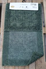Фото Набор ковриков в ванную 100% Хлопок Vintage Mosso Темно-зеленый