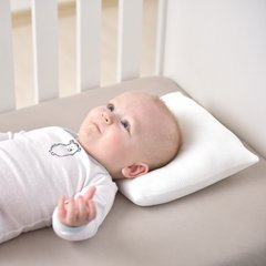 Фото Дитяча ортопедична подушка Papaella Біла