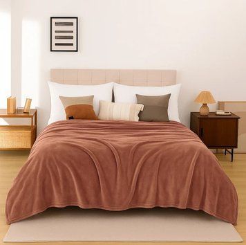 Фото Плед Wellsoft флісовий Love You Однотонний Бежевий 8196
