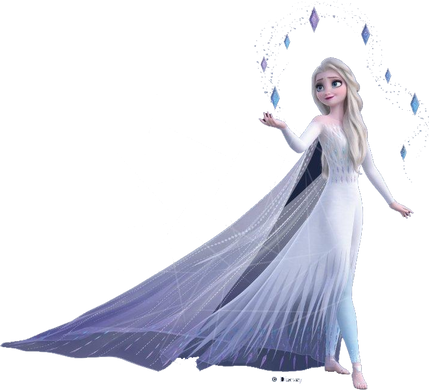 Фото Комплект постільної білизни TAC Disney 100% Бавовна Frozen 2 Free Spirit Холодне серце світиться у темряві