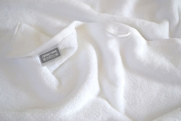 Фото Рушник махровий 100% Бавовна 550 г/м² Lotus Готель Premium Microcotton White Білий