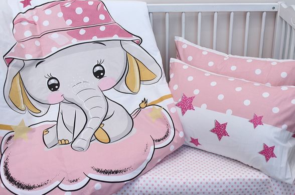 Фото Постельное белье в детскую кроватку 100% Хлопок Sweet Sleeper Pink