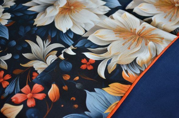 Фото Комплект постільної білизни Moss Digital Satin Sultan Lacivert 41030