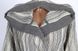 Фото №4 з 4 товару Жіночий бавовняний халат 100% Бавовна Buldans Adel Siyah Сірий