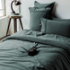 Фото №1 из 7 товара Комплект постельного белья Issimo Drope Poplin Teal Green