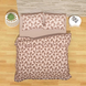 Фото №1 из 3 товара Постельное белье Ранфорс 100% Хлопок Pietra Beige-coffee