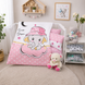 Фото №1 из 4 товара Постельное белье в детскую кроватку 100% Хлопок Sweet Sleeper Pink