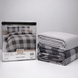 Фото №2 з 2 товару Тепла байкова постільна білизна Фланель Cotton Collection Flanel Pazen Grey Check