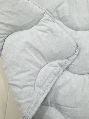 Фото Стеганное хлопковое одеяло Lorine Organic Cotton Cri Серое