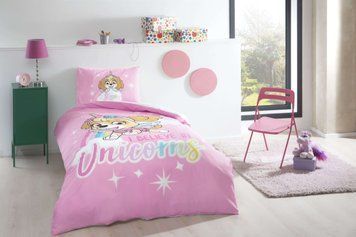 Фото Постельное белье TAC Disney Paw Patrol Sky Glitter Ранфорс 100% Хлопок