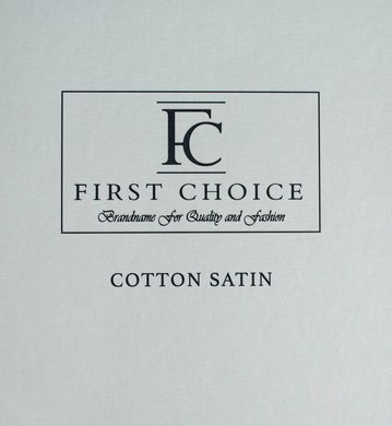 Фото Сатиновое постельное белье First Choice Cotton Satin Delmor Cream