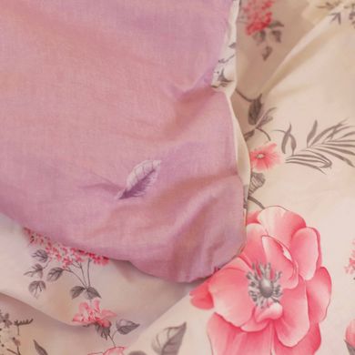 Фото Комплект постельного белья Isleep Сатин Твил № 33 Розовый