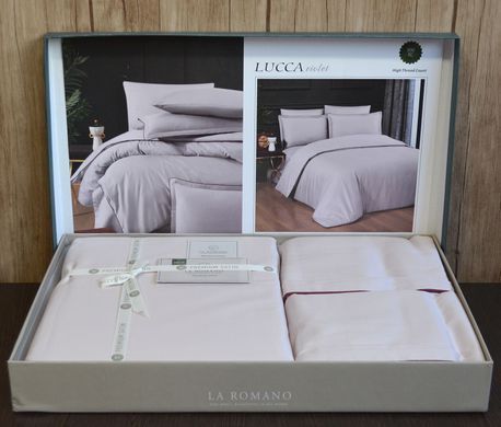 Фото Постільна білизна La Romano Satin Premium Lucca Violet ХМ31998