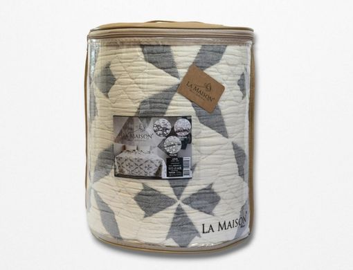 Фото Покрывало муслиновое La Maison Leva Charcoal