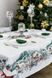 Фото №9 из 13 товара Скатерть новогодняя гобеленовая с велюром Прованс Зимний Город