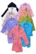 Фото №3 з 6 товару Підлітковий махровий халат с каптуром Welsoft Zeron Фіолетовий