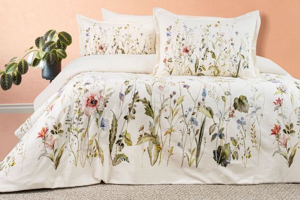 Фото Комплект постільної білизни Льон/Бавовна Saheser Valeri Jacquard 3025163-1