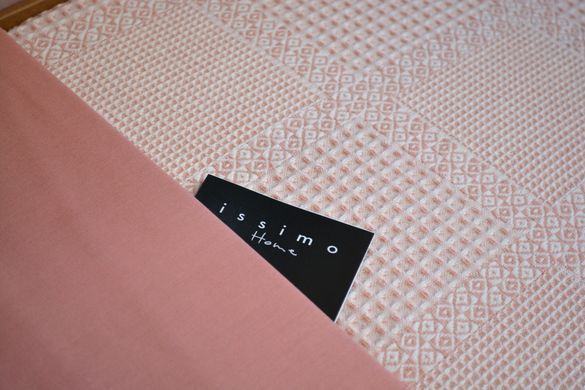 Фото Набор постельного белья с пледом Ранфорс Issimo Summerpunch Blush