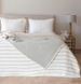 Фото №1 из 4 товара Покрывало муслиновое Moss Exclusive Muslin Bej Бежевая Полоска